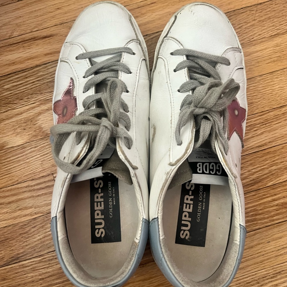Golden goose Pink Star size 39